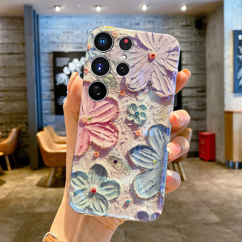 Hot Sale-Vintage Oil Painting Flower iPhone Case