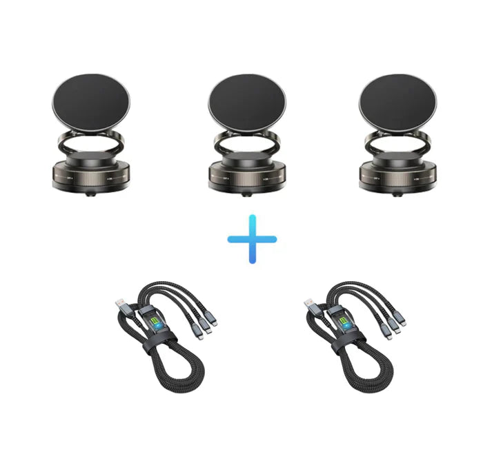 360° Adjustable Vacuum Magnetic Phone Holder📱🚗