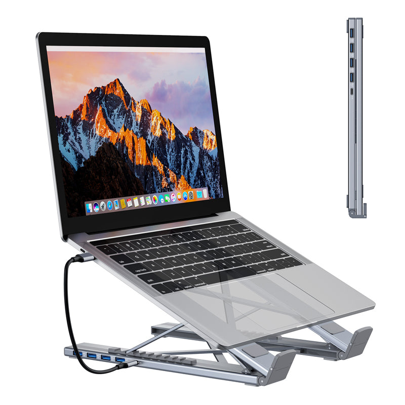 USB-C Docking Station Laptop Stand with 4K HDMI