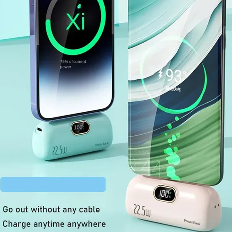 🏆Flash Sale⚡🎉£10.99 Today Only⏰5000mAh Mini Portable Charger Power Bank for phone🔋