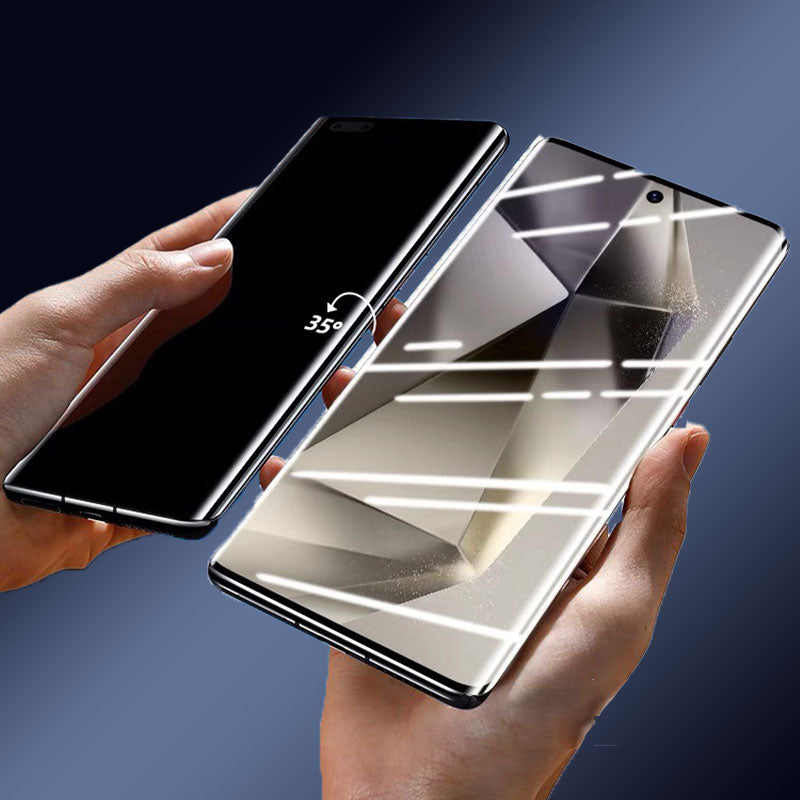 HD/Anti-Peeping Tempered Glass Screen Protector with Auto-Alignment Kit