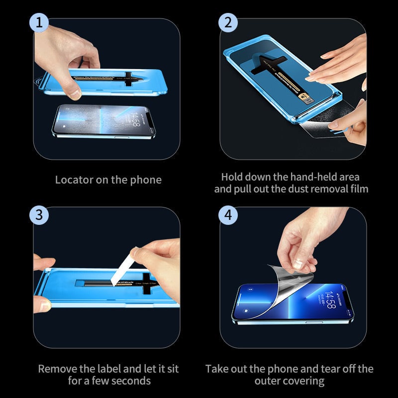 📱2025 New Invisible Screen Protector For iphone-Easy Installation