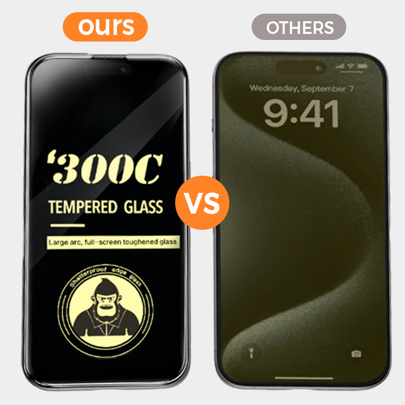 HD Anti-Spy Tempered Glass Screen Protector for iPhone Series