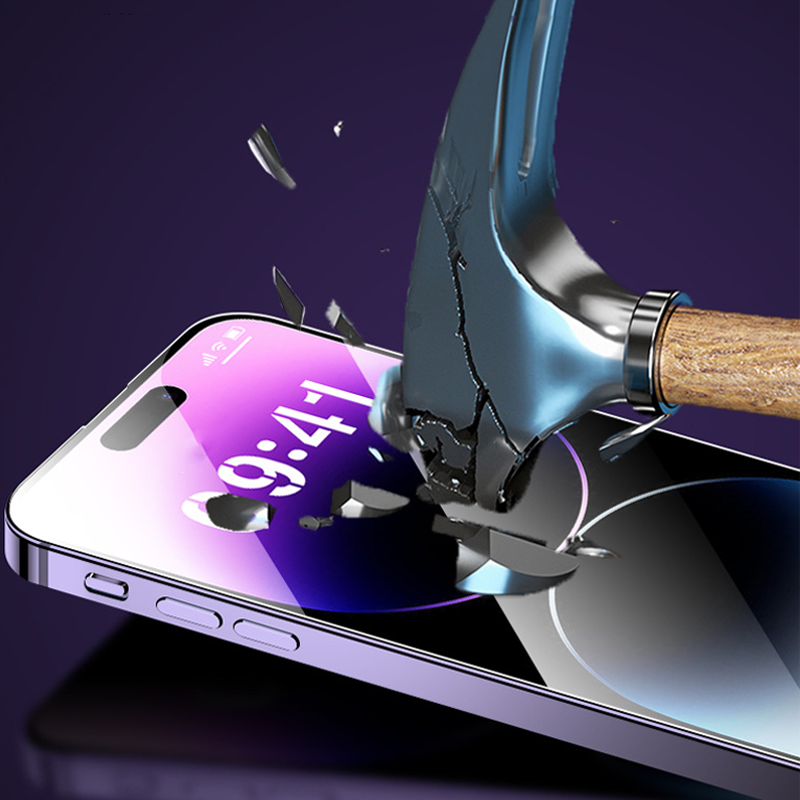 HD Screen Protector for iPhone Series - Auto-Dust Removal Installation