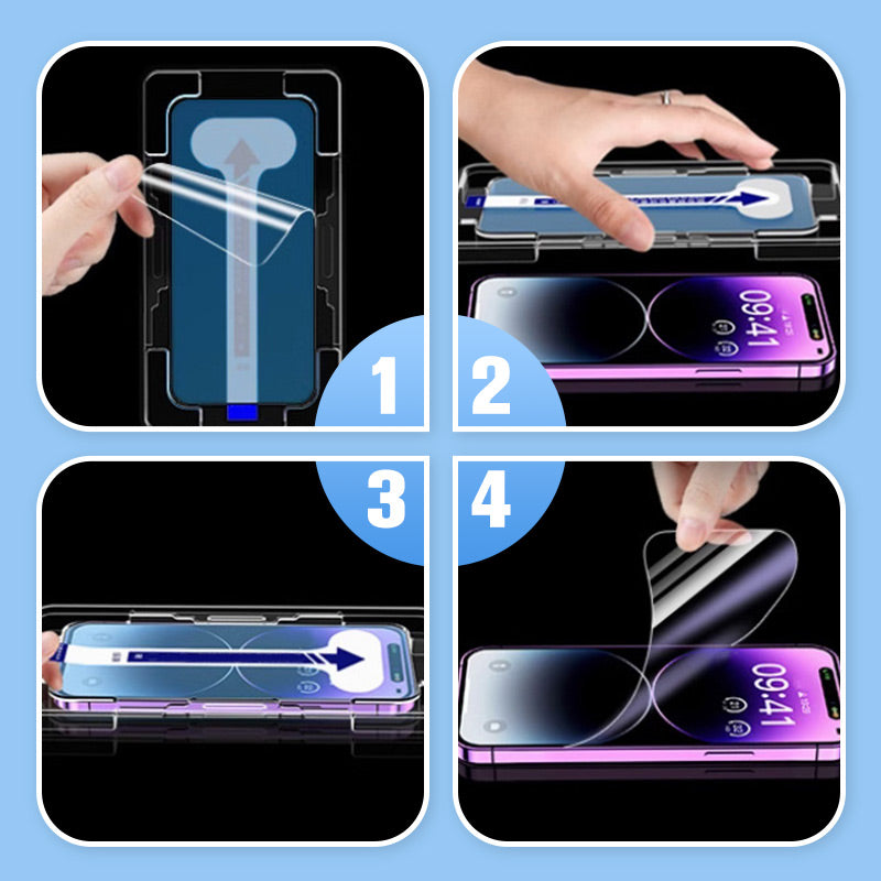 Premium Tempered Glass Screen Protector & Installation Kit for iPhone16-11 Series