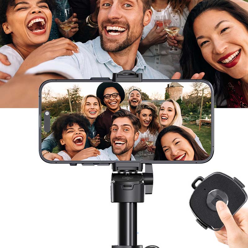 Extendable Selfie Stick Tripod with Wireless Remote
