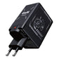 Retractable Wall Charger with Dual Cables