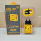 Safe Efficient Yellow International Charging Plug