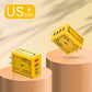 Safe Efficient Yellow International Charging Plug