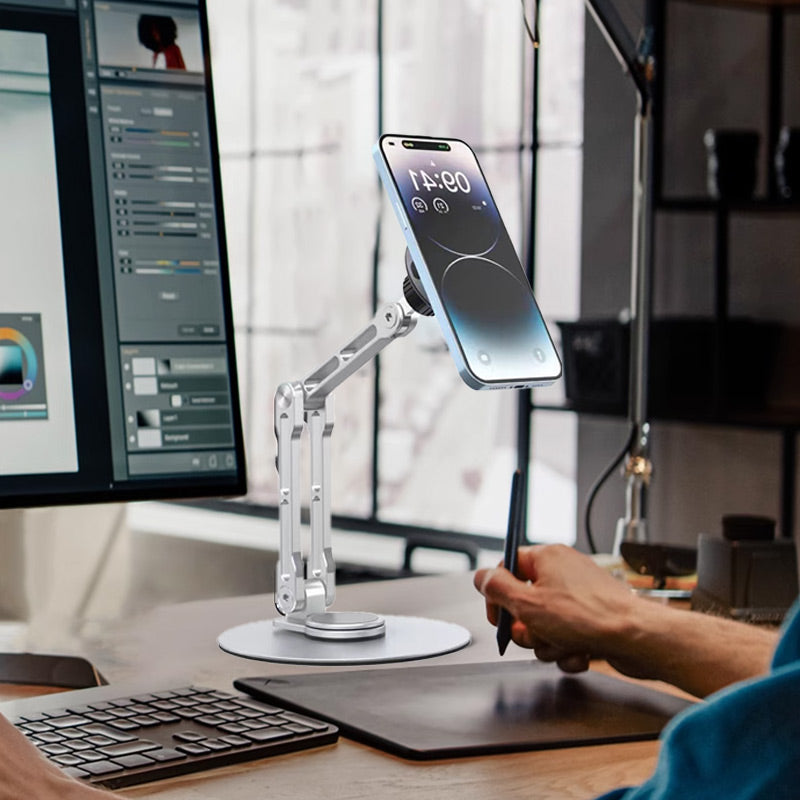 360 Degree Rotation Phone Holder with Vacuum Suction Cup
