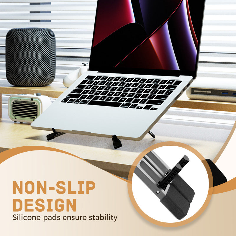 Rotatable Cross-Shaped Foldable Laptop Stand