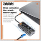 8-in-1 Transparent USB Hub