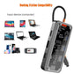 8-in-1 Transparent USB Hub