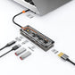 8-in-1 Transparent USB Hub