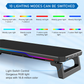Ergonomic RGB Monitor Stand with USB Hub