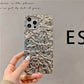 Casetic Electroplated Silver Folds Case
