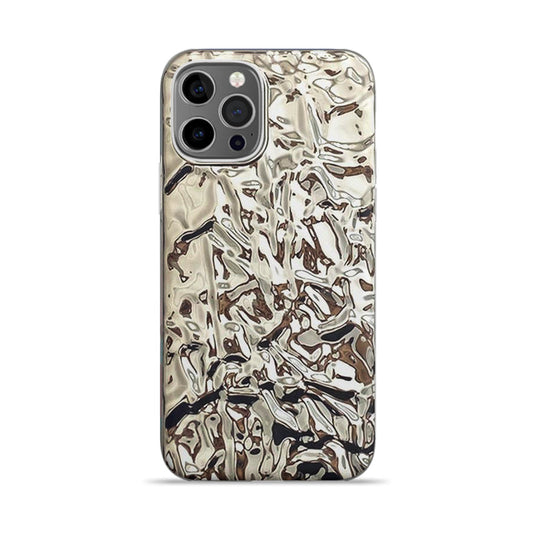 Casetic Electroplated Silver Folds Case