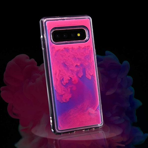 Quicksand Fluorescent Mobile Phone Case for Samsung Series