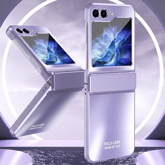 Frosted Electroplating Folding Phone Case for Samsung Z Flip 5/4/3