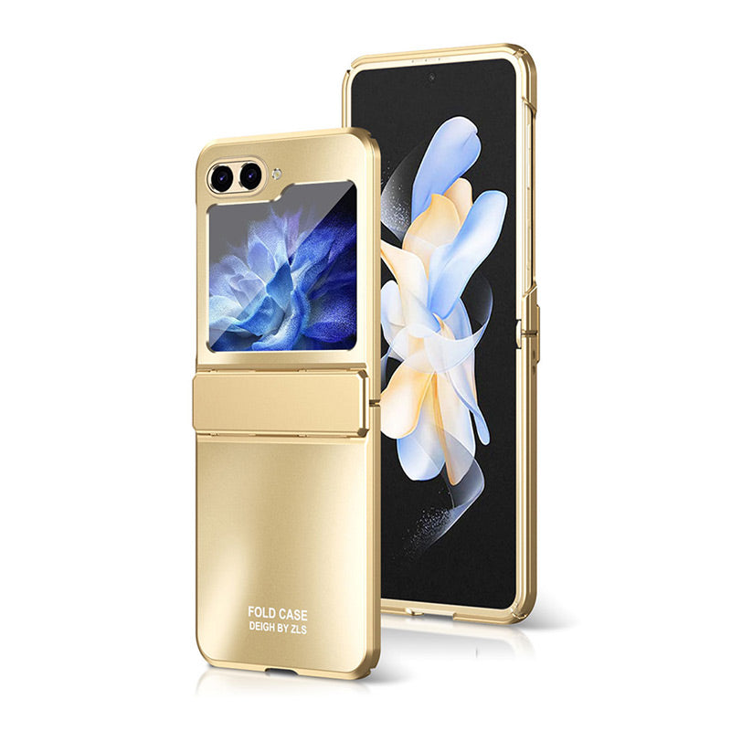 Frosted Electroplating Folding Phone Case for Samsung Z Flip 5/4/3