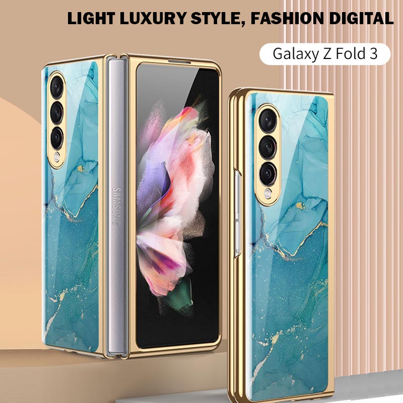 Marble Classic Series Protective Case for Samsung Galaxy Z Fold 3 5G