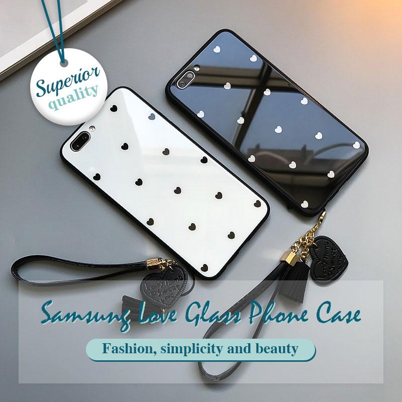 Love Glass Phone Case For Samsung