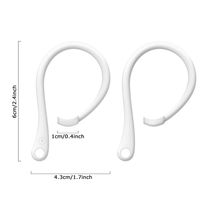 Anti-Loss Ear Hook Earbuds & Holder for AirPods