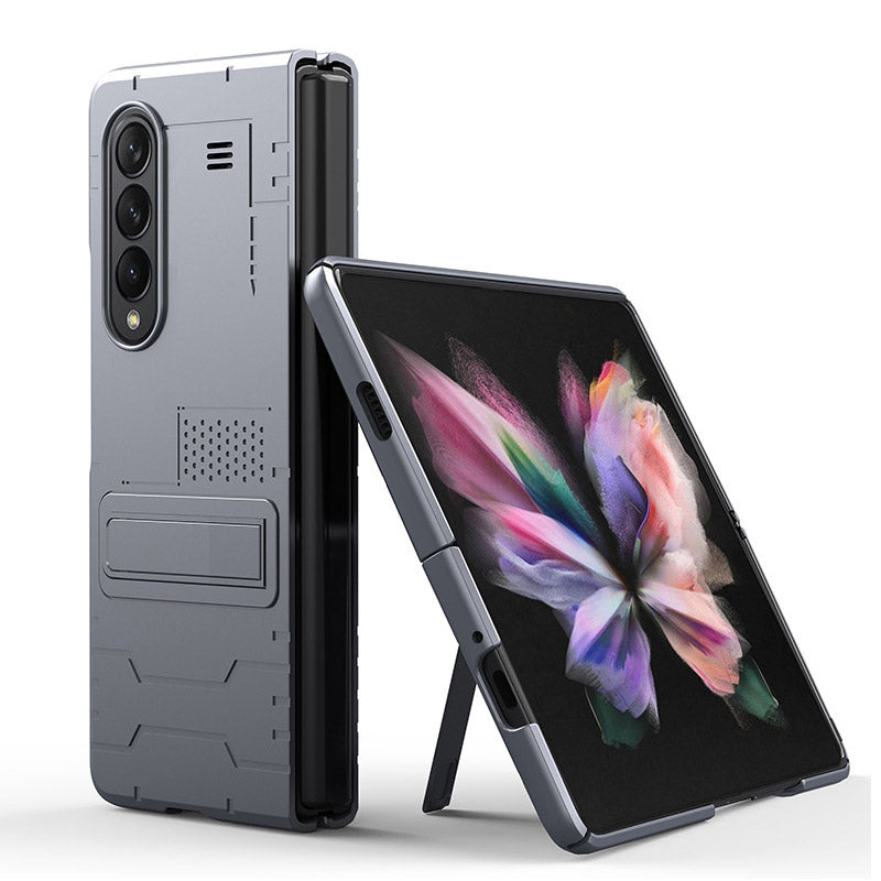 New Heavy Duty Protection Armor Cover Case With Kickstand for Samsung Galaxy Z Fold 2 / Fold 3 5G