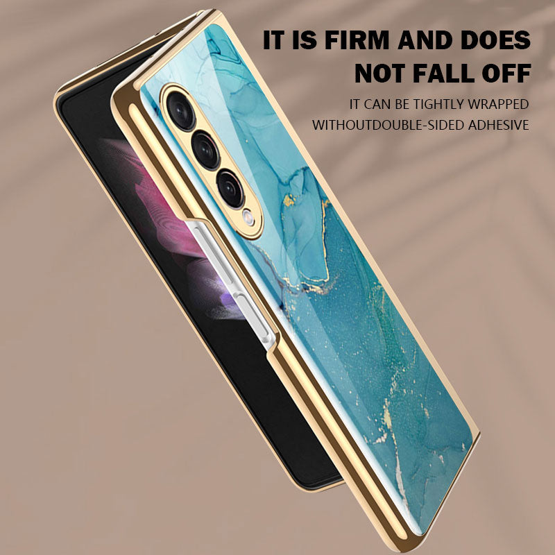 Marble Classic Series Protective Case for Samsung Galaxy Z Fold 3 5G