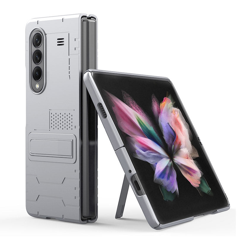 New Heavy Duty Protection Armor Cover Case With Kickstand for Samsung Galaxy Z Fold 2 / Fold 3 5G