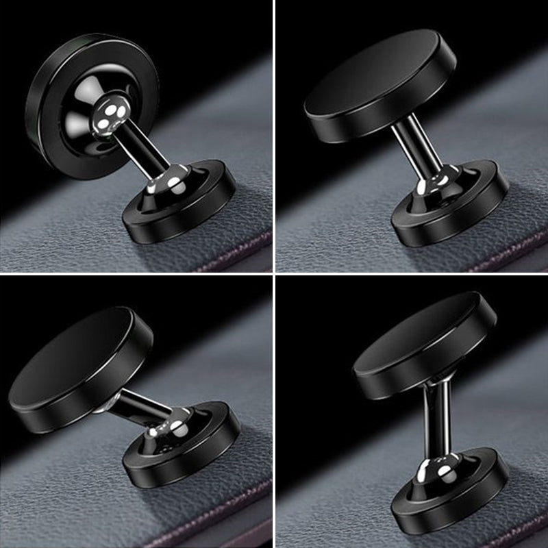 Double axis alloy double ball mobile phone holder - 720 ° free rotation