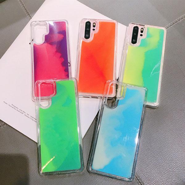 Quicksand Fluorescent Mobile Phone Case for Samsung Series