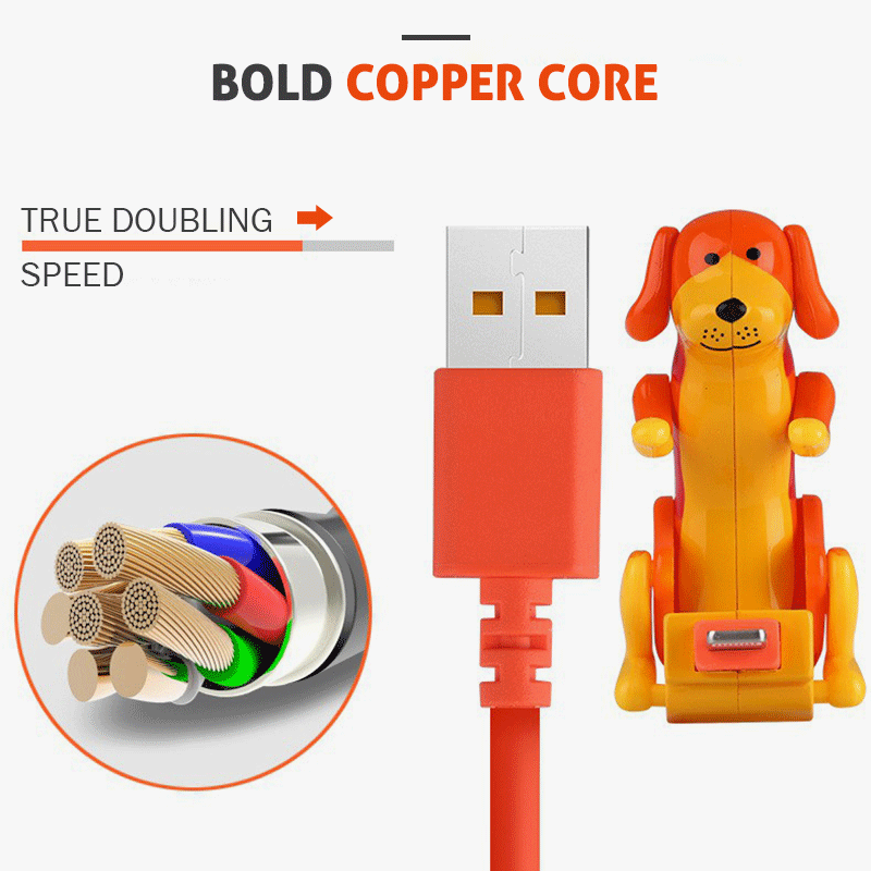 Hot Sale Funny Humping Dog Fast Charger Cable