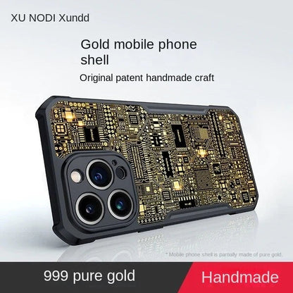 Gold Protective Iphone Case