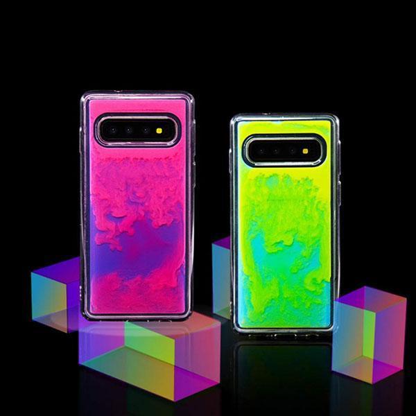 Quicksand Fluorescent Mobile Phone Case for Samsung Series