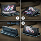 Luxury PU Leather Wallet Flip Case for Samsung Galaxy Z Fold 3 5G