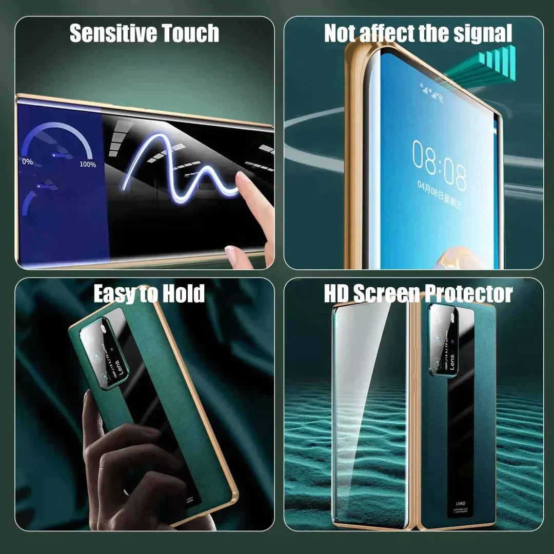 Samsung S22 Series Glass Goggles Magnetic All inclusive Fall Proof Mobile Phone Case