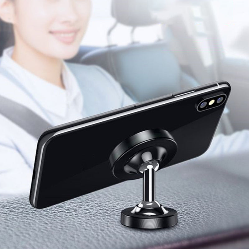 Double axis alloy double ball mobile phone holder - 720 ° free rotation