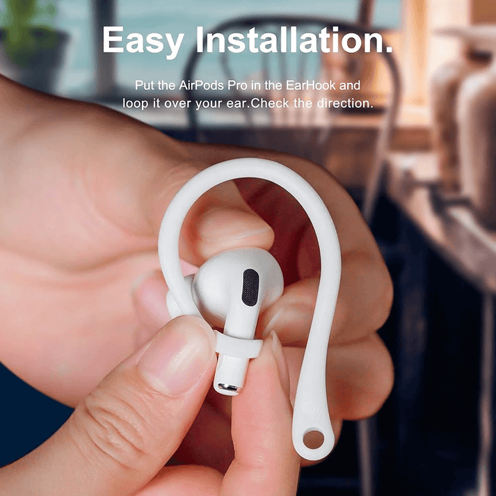 Anti-Loss Ear Hook Earbuds & Holder for AirPods