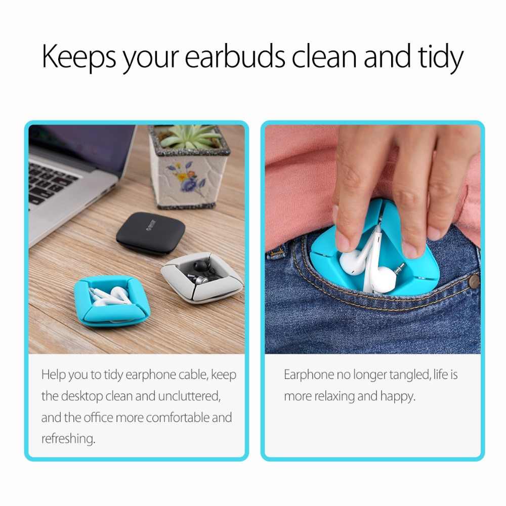 Mini Headphones Cable Cord Organizer