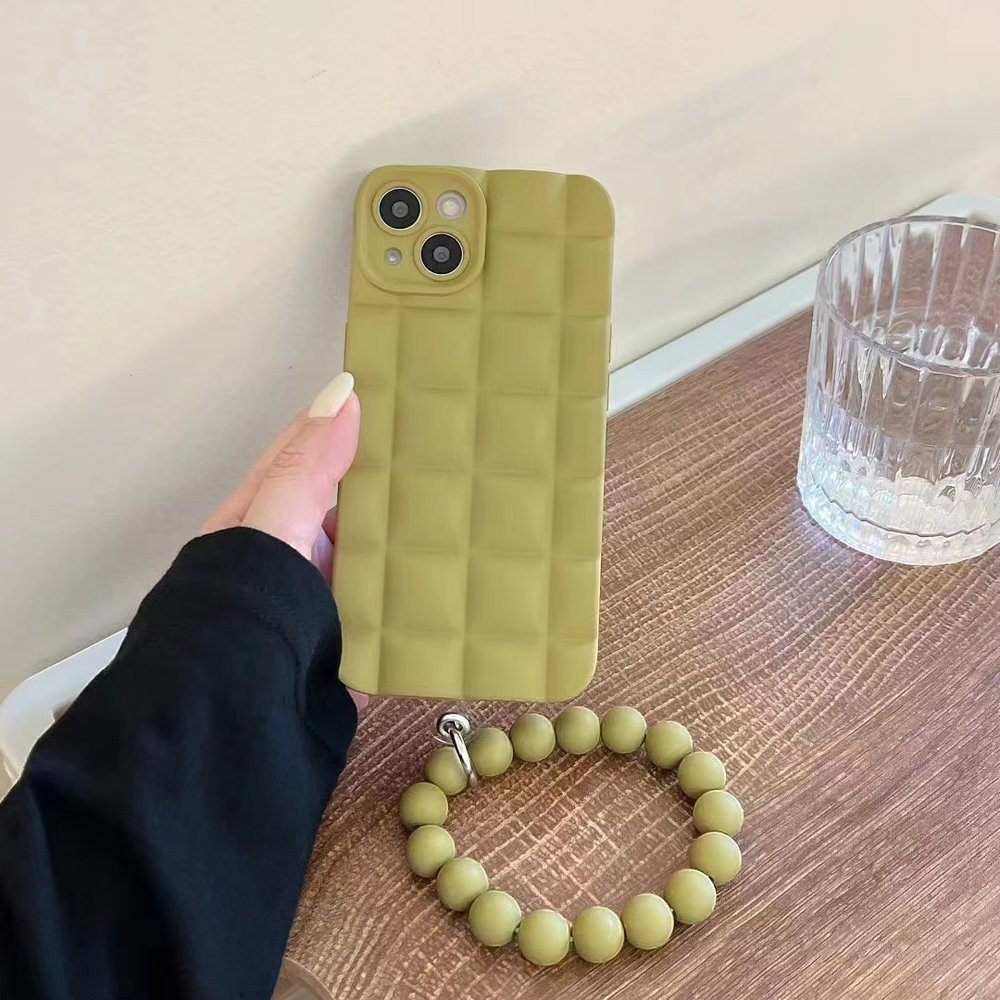 Frosted Pearl Bracelet Case for iPhone