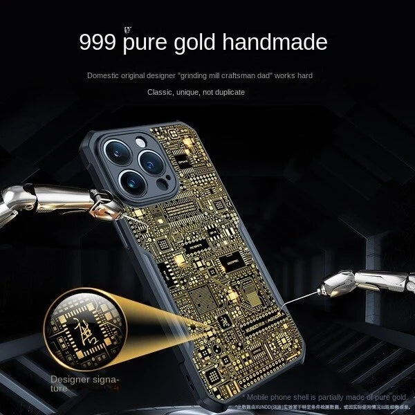 Gold Protective Iphone Case