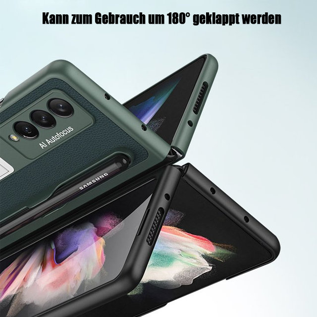 Für Samsung Galaxy Z Fold 3 5G Scharnierschutz Magnetische Hülle