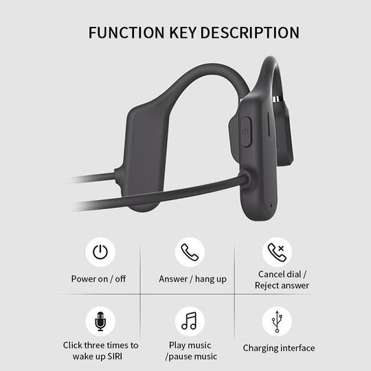 50% OFF! Bone Conduction Headphones - Bluetooth Wireless Headset
