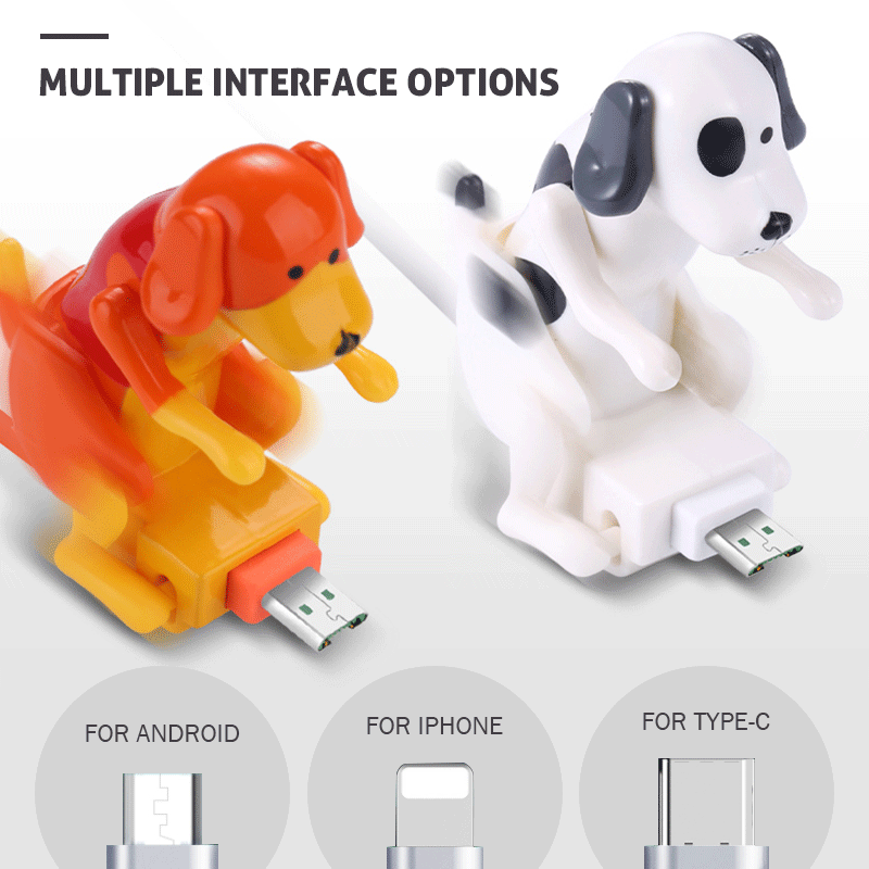 Hot Sale Funny Humping Dog Fast Charger Cable