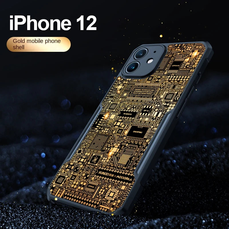 Gold Protective Iphone Case