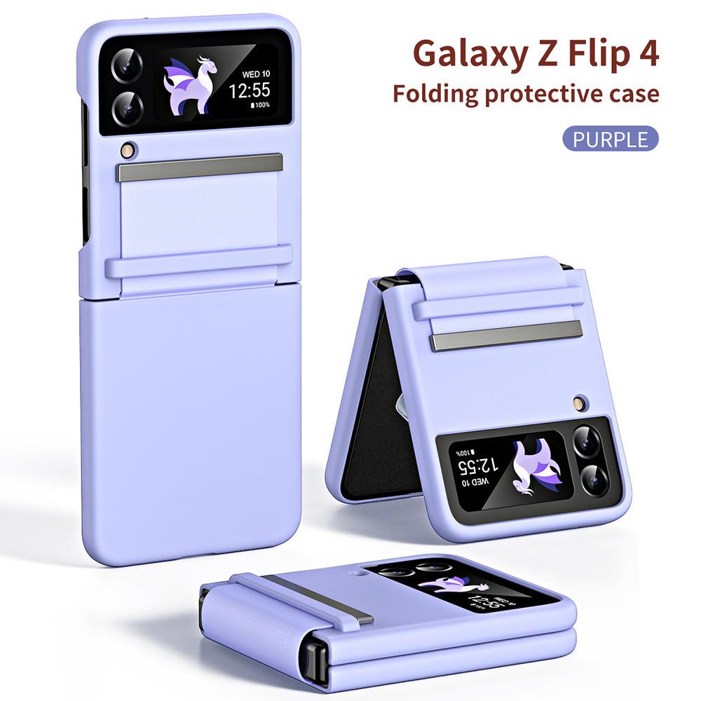 Newest Ultra-thin Wrist Strap Shockproof Folding Protective Case For Samsung Galaxy Z Flip3 Flip4